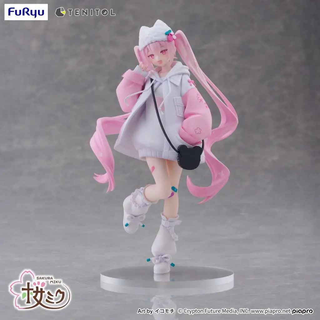 Hasune Miku Sakura Miku Cool Style Tenitol Petit Fig