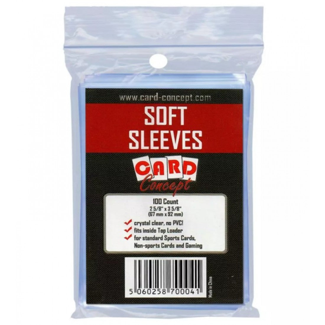 Single Card Holder Soft Sleeves